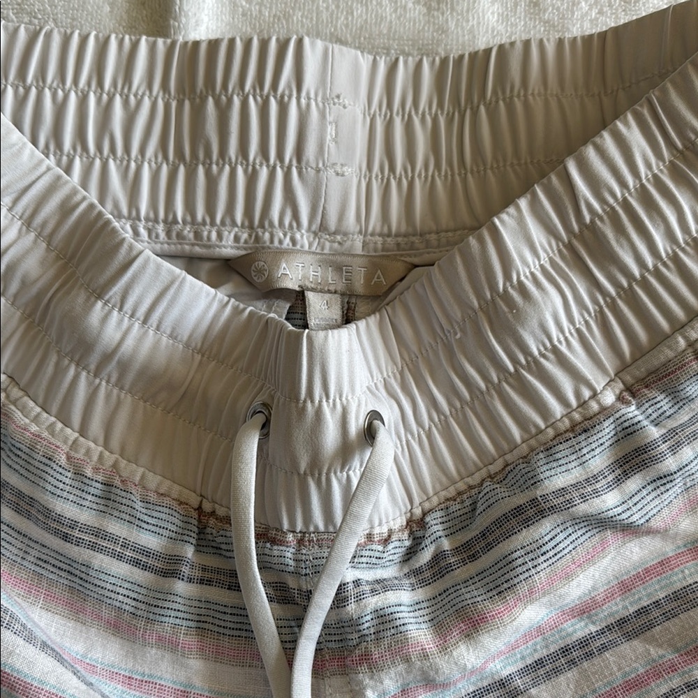 Athleta Multicolor Striped Swim Shorts
